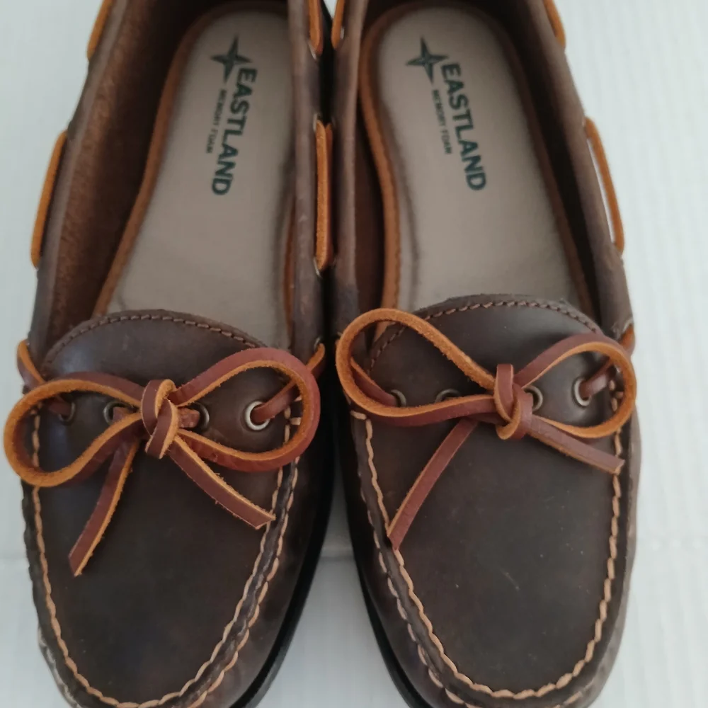 Eastland Women's Brown Boat Shoes Size 6 Medium New - Picture 3 of 10